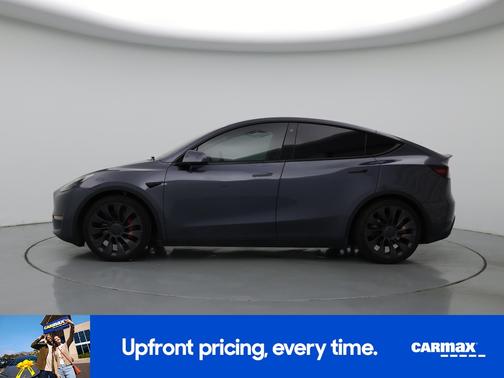 Gray 2023 Tesla Model Y Performance