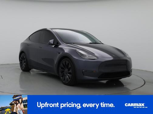 Gray 2023 Tesla Model Y Performance