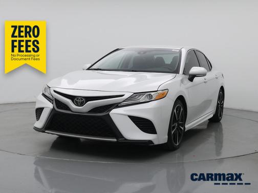 White 2020 Toyota Camry XSE
