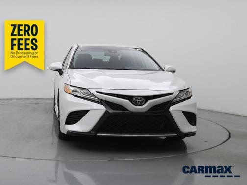 White 2020 Toyota Camry XSE