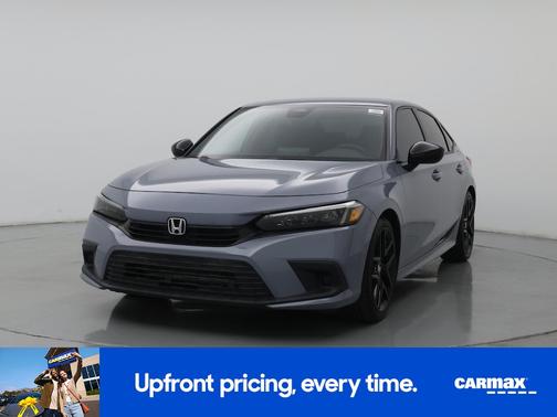 Gray 2022 Honda Civic Sport