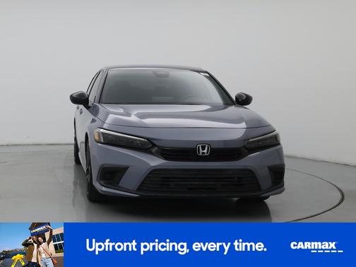 Gray 2022 Honda Civic Sport