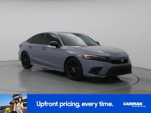 Gray 2022 Honda Civic Sport