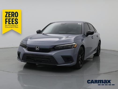 Gray 2022 Honda Civic Sport