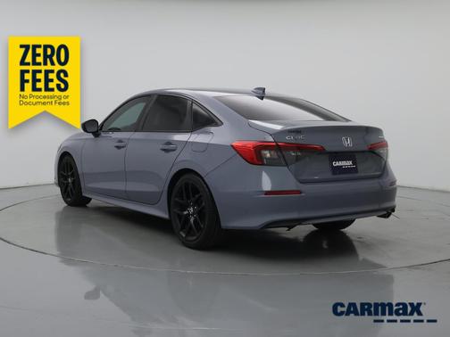 Gray 2022 Honda Civic Sport