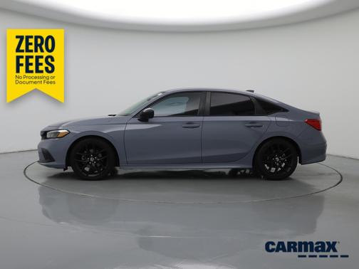Gray 2022 Honda Civic Sport