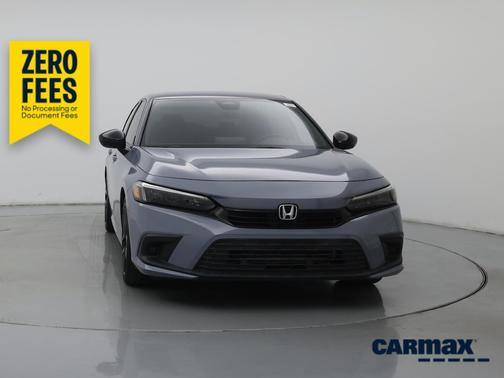 Gray 2022 Honda Civic Sport