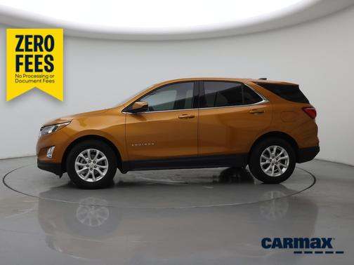 Orange 2019 Chevrolet Equinox LT