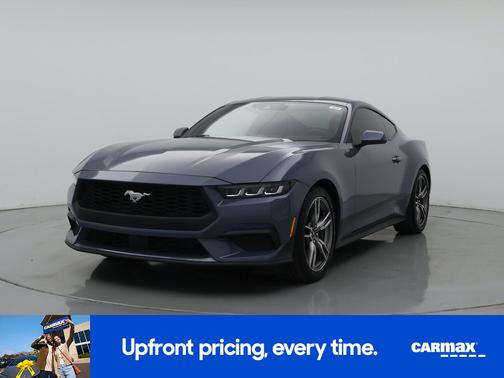 Blue 2024 Ford Mustang Ecoboost