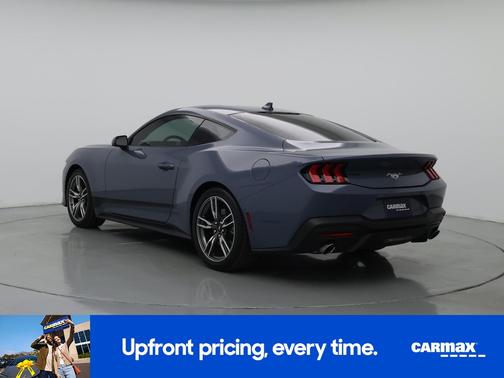 Blue 2024 Ford Mustang Ecoboost