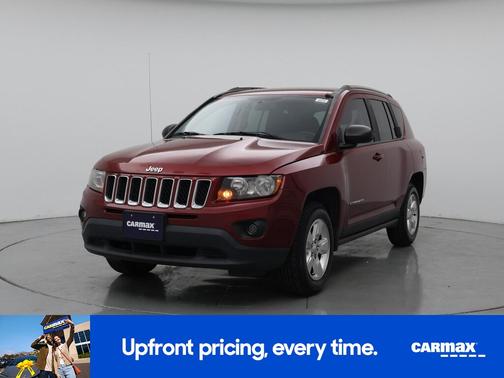 Red 2014 Jeep Compass Sport