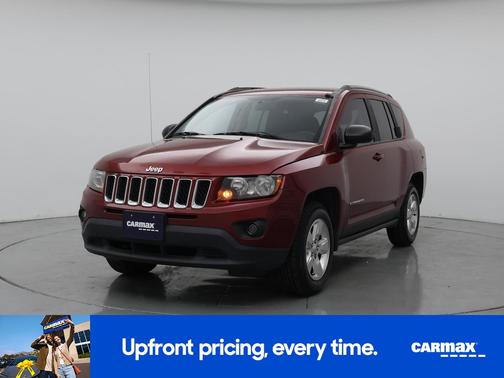 Red 2014 Jeep Compass Sport