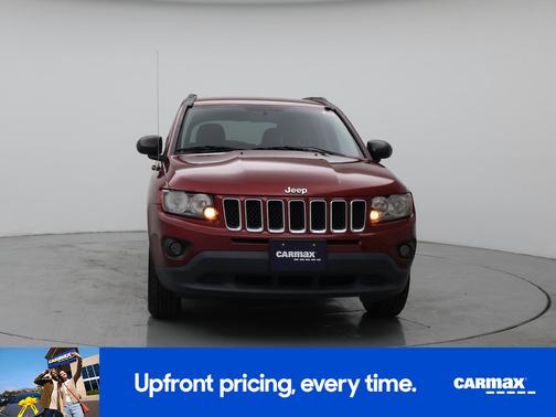 Red 2014 Jeep Compass Sport