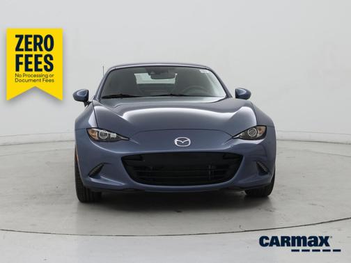 Blue 2017 Mazda MX-5 Miata RF Grand Touring