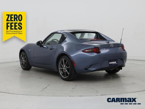Blue 2017 Mazda MX-5 Miata RF Grand Touring