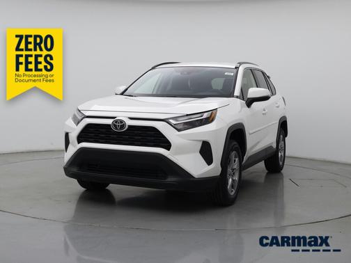 White 2025 Toyota RAV4 Hybrid XLE
