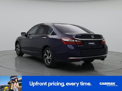 Blue 2017 Honda Accord LX