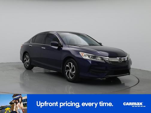 Blue 2017 Honda Accord LX