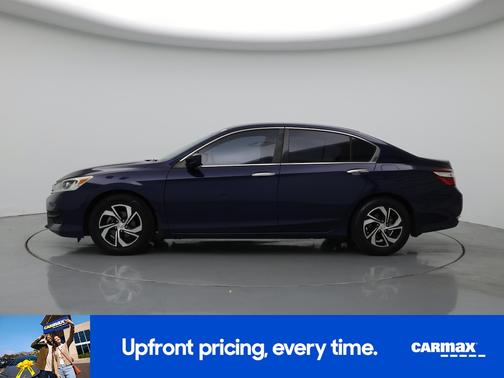 Blue 2017 Honda Accord LX