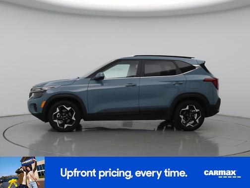 Blue 2024 Kia Seltos EX
