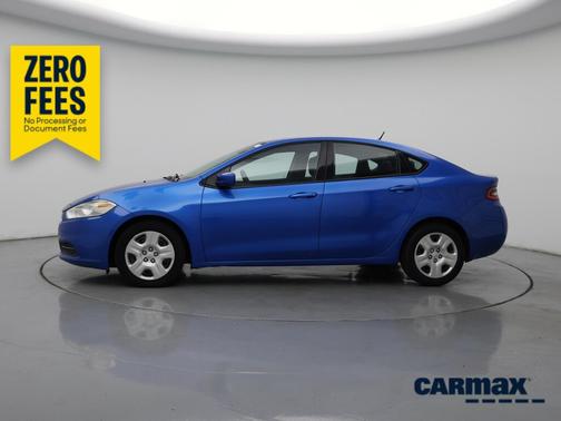 Blue 2015 Dodge Dart SE