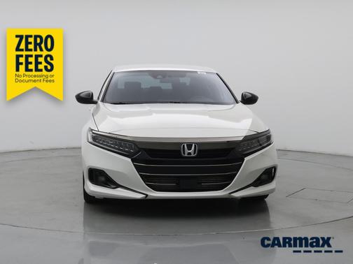White 2021 Honda Accord Sport