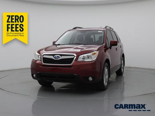 Red 2015 Subaru Forester 2.5I Premium