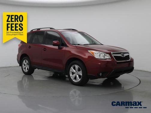 Red 2015 Subaru Forester 2.5I Premium