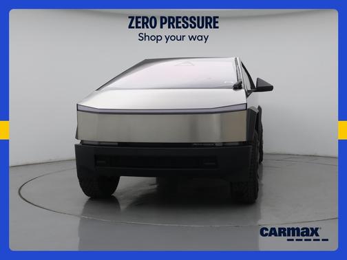 Silver 2024 Tesla Cybertruck Cyberbeast