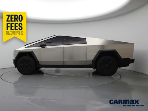 Silver 2024 Tesla Cybertruck Cyberbeast