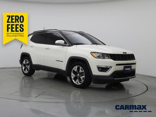 White 2020 Jeep Compass Limited