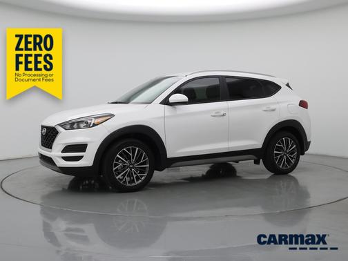 White 2021 Hyundai TUCSON SEL