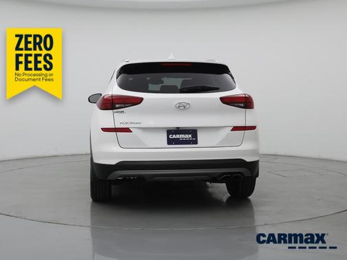 White 2021 Hyundai TUCSON SEL