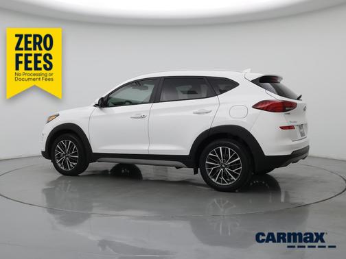 White 2021 Hyundai TUCSON SEL
