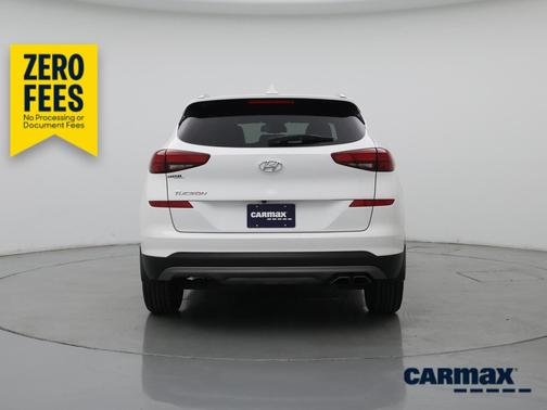 White 2021 Hyundai TUCSON SEL