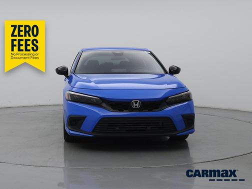 Blue 2023 Honda Civic Sport