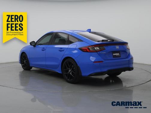Blue 2023 Honda Civic Sport
