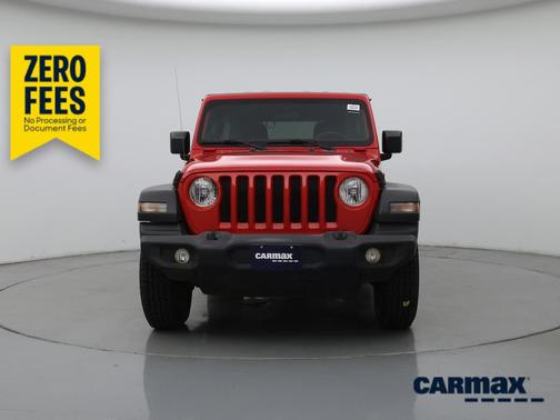 Red 2023 Jeep Wrangler Unlimited Sport S