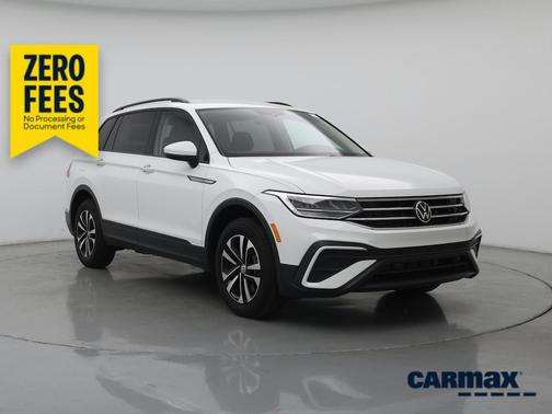 White 2023 Volkswagen Tiguan S