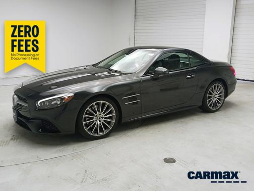 Black 2020 Mercedes-Benz SL 550