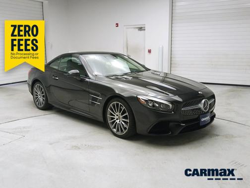 Black 2020 Mercedes-Benz SL 550