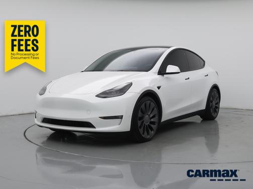 White 2023 Tesla Model Y Performance