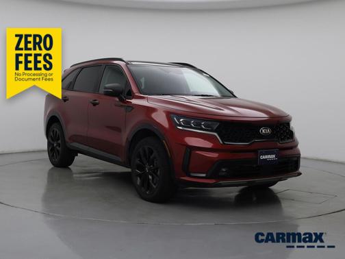 Red 2021 Kia Sorento SX Prestige X-Line