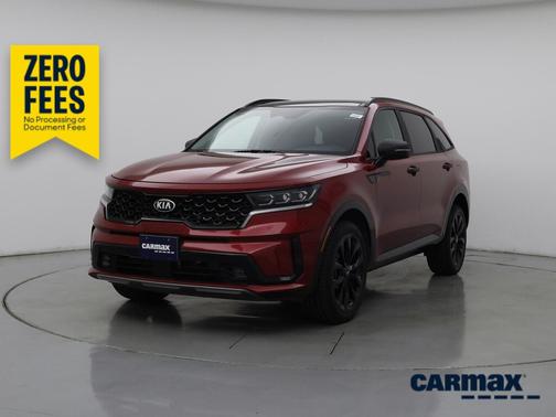 Red 2021 Kia Sorento SX Prestige X-Line