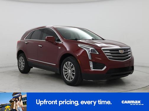Burgundy 2017 Cadillac XT5 Luxury