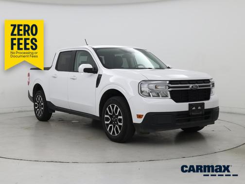 White 2023 Ford Maverick Lariat