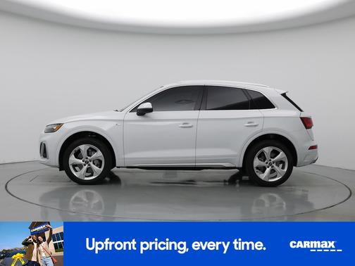 White 2023 Audi Q5 S-Line Premium Plus