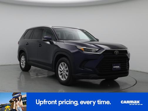 Blue 2025 Toyota Grand Highlander XLE
