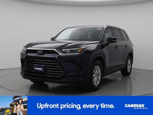 Blue 2025 Toyota Grand Highlander XLE