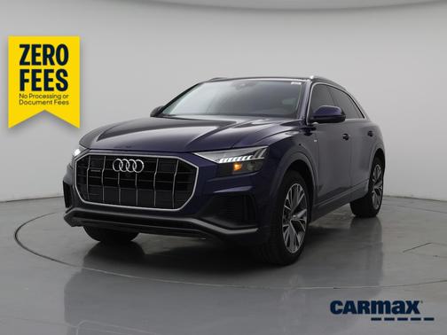 Blue 2022 Audi Q8 Premium Plus